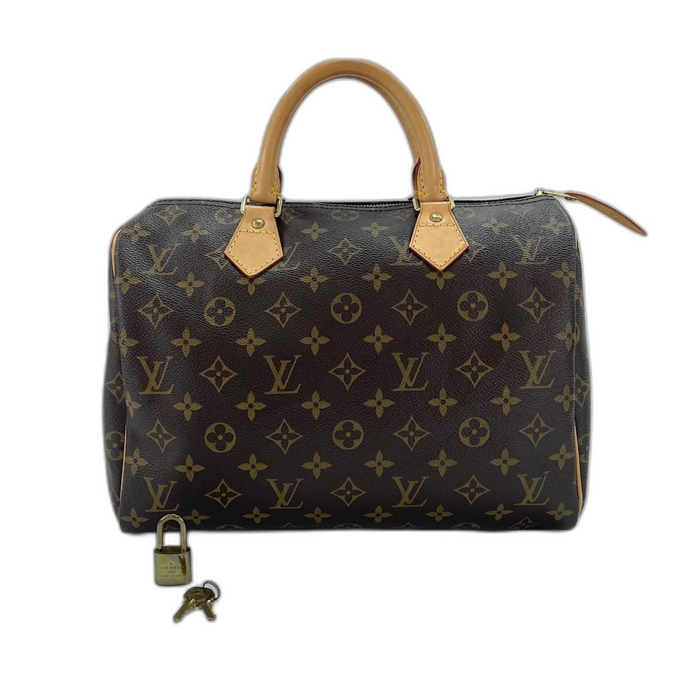 Louis Vuitton Speedy 30 Boston Bag, Brown